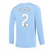 Manchester City Kyle Walker #2 Replika Hemma matchkläder 2023-24 Långa ärmar